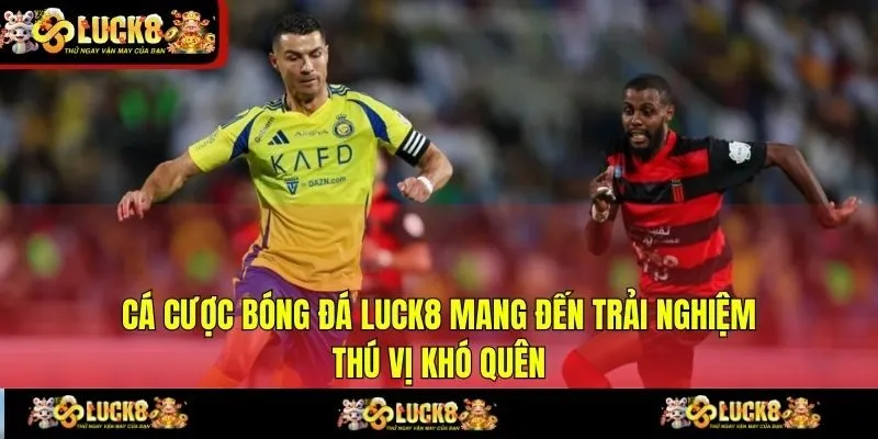 Cá cược bóng đá LUCK8 mang đến trải nghiệm thú vị khó quên